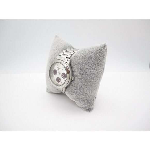 Women's Agnis B Quartz 5 Bar WR Analog 34mm Dial Causal Round Watch (F92) - Picture 4 of 9